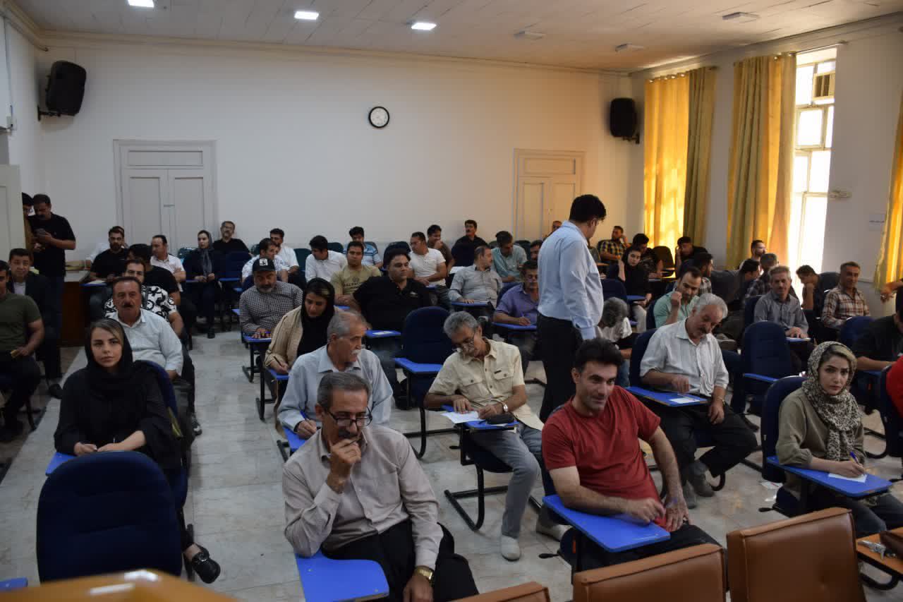 برگزاری دومین دوره آزمون مشاوران املاک سنندج در معاونت اجتماعی دادگستری کردستان