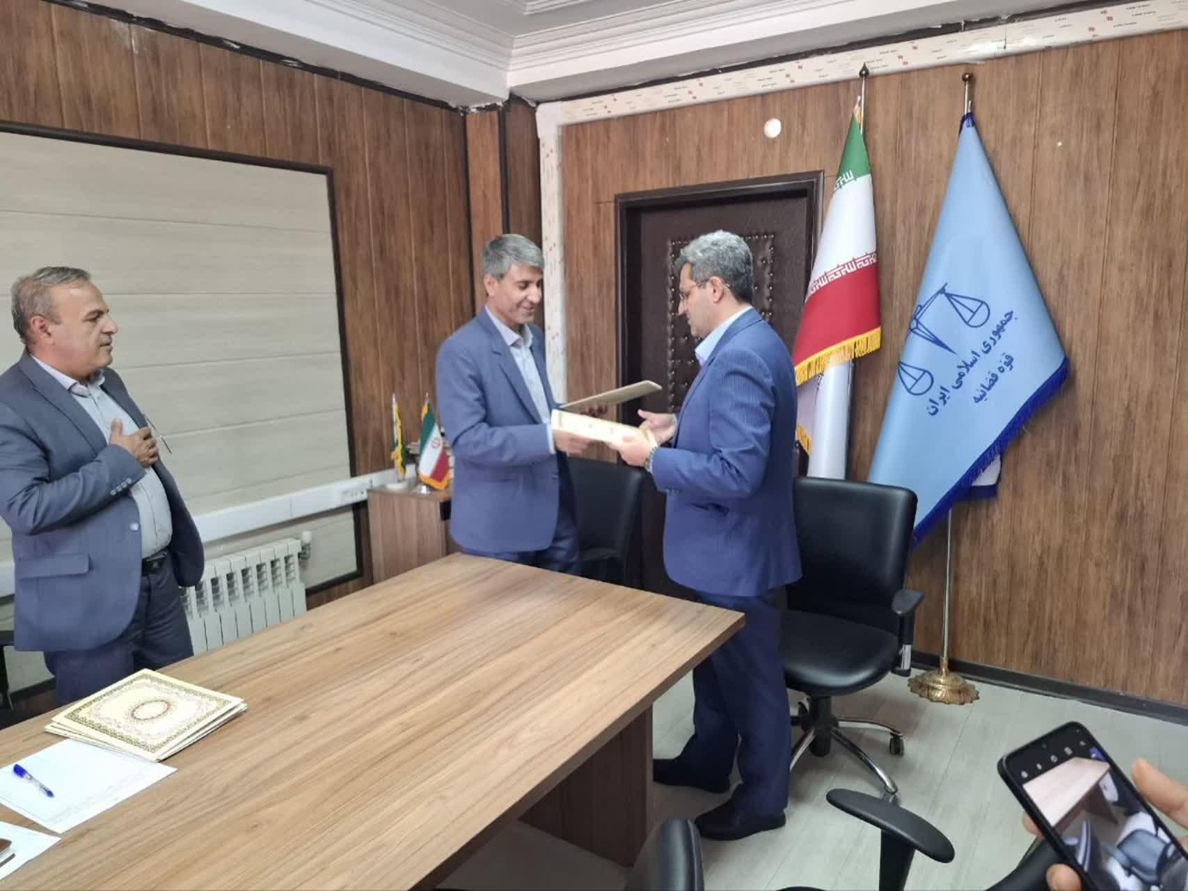 افتتاح هیئت صلح اداره کل منابع طبیعی و آبخیزداری استان کردستان 