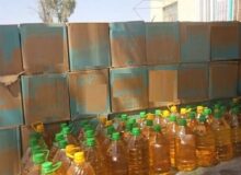 کشف ۲۵ تن روغن احتکار شده در بیجار