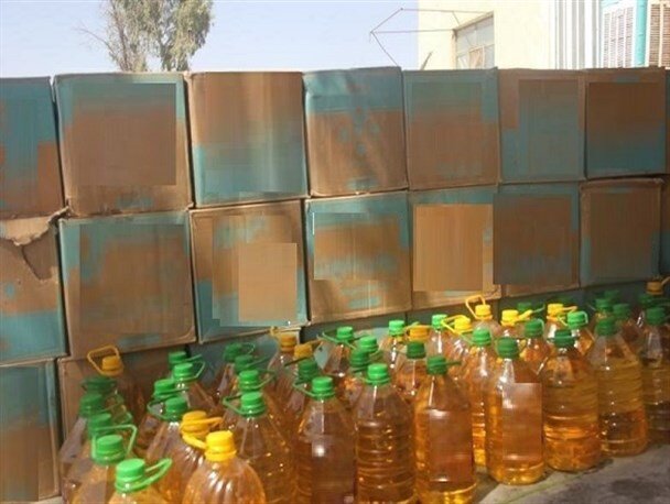 کشف ۲۵ تن روغن احتکار شده در بیجار