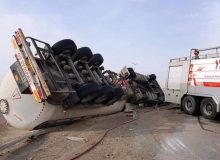 327 واژگونی تانکر در کردستان ارمغان 15 ساله کم توجهی به محیط زیست
